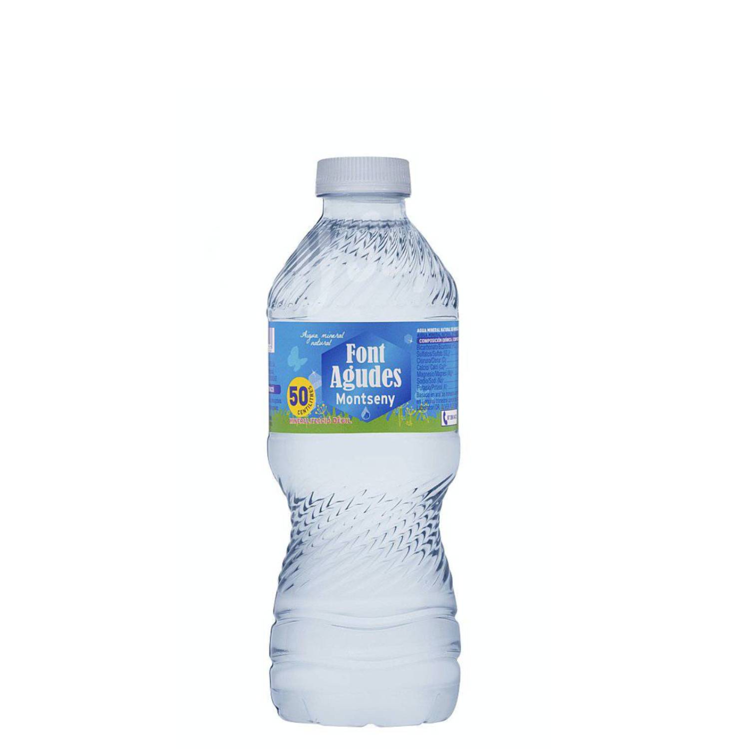 Ampolla d'aigua Fontagudes 0.5L